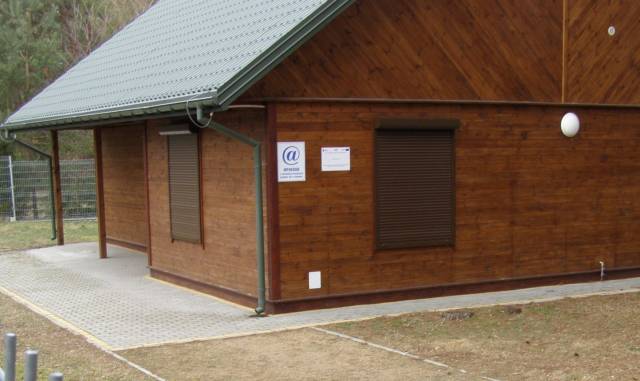 E-kiosk informacji turystycznej Wólka Nadbużna (przystań dla kajaków)