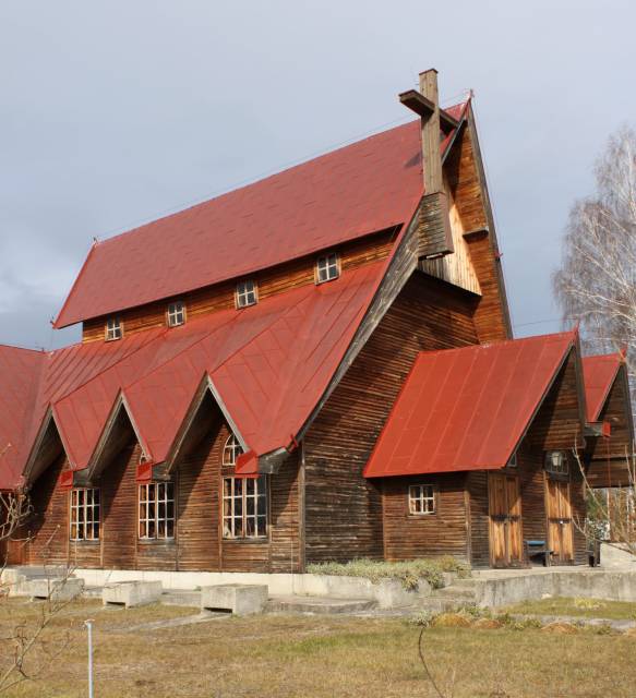 Wooden Chapel of Visitation of Holy Virgin Mary in Pokaniewo-Kolonia